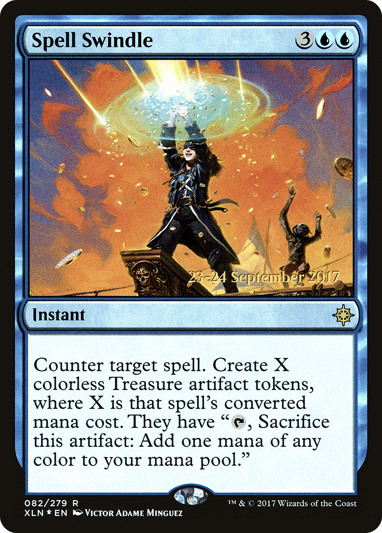 Spell Swindle (PRE-82S) [Ixalan Promos] Foil