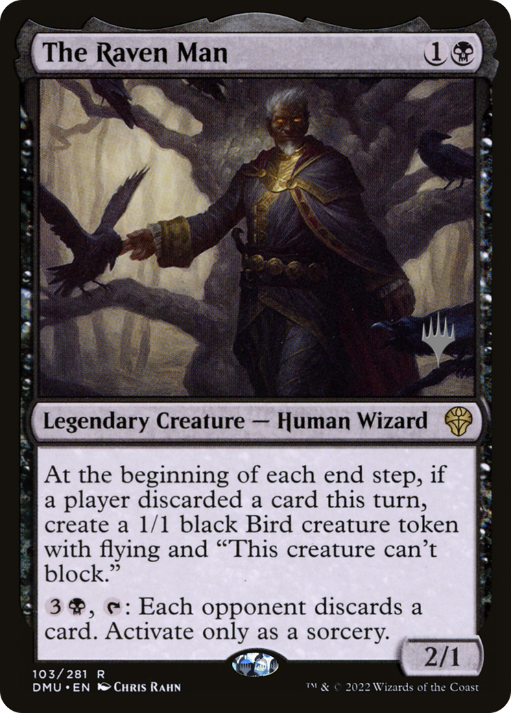 The Raven Man (PPDMU-103) [Promo Pack: Dominaria United Promos]