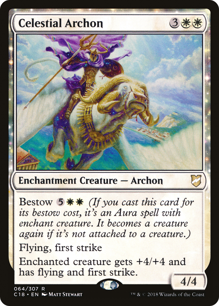 Celestial Archon (C18-064) [Commander 2018]: (enchantment)