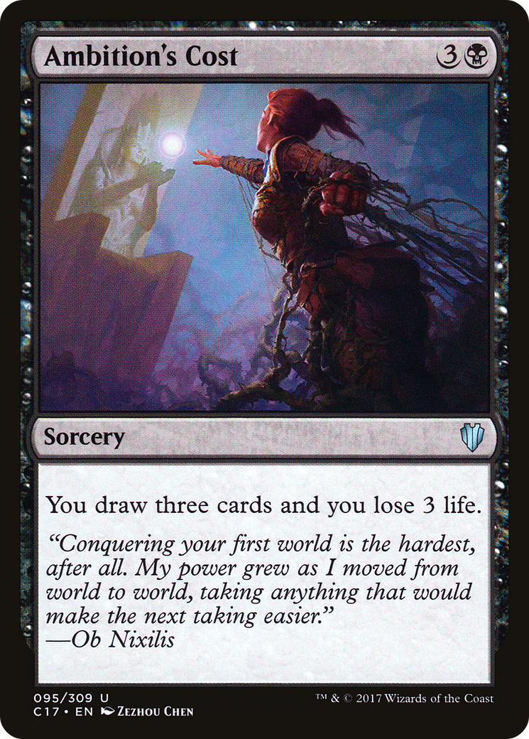 Ambition's Cost (C17-095) [Commander 2017]