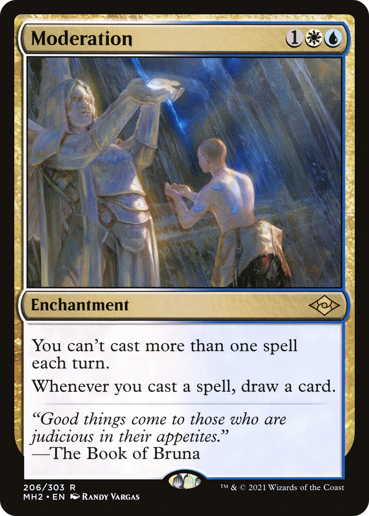 Moderation (MH2-206) [Modern Horizons 2] Foil