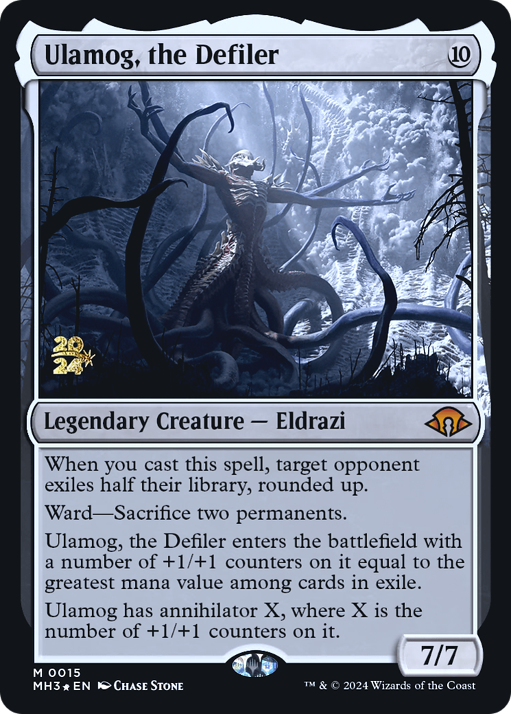 Ulamog, the Defiler (PRE-15S) [Modern Horizons 3 Promos] Foil