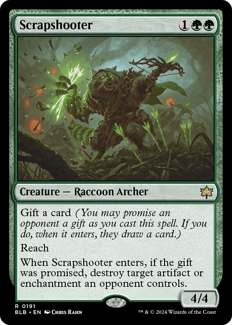 Scrapshooter (BLB-191) [Bloomburrow] Foil