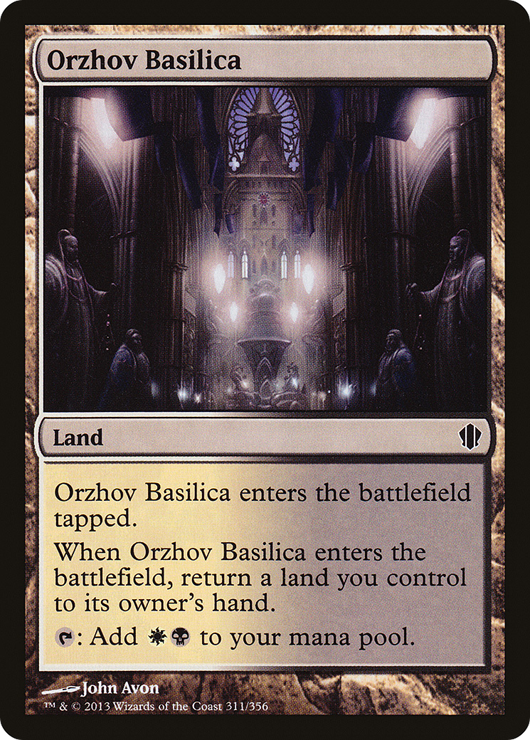 Orzhov Basilica (C13-311) [Commander 2013]