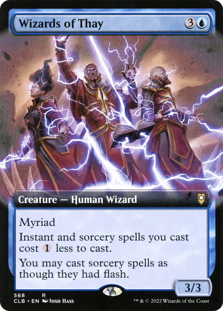 Wizards of Thay (Extended Art) (CLB-568) [Commander Legends: Battle for Baldur's Gate]