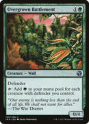 Overgrown Battlement (IMA-180) [Iconic Masters] Foil