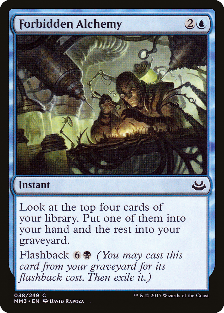 Forbidden Alchemy (MM3-038) [Modern Masters 2017]