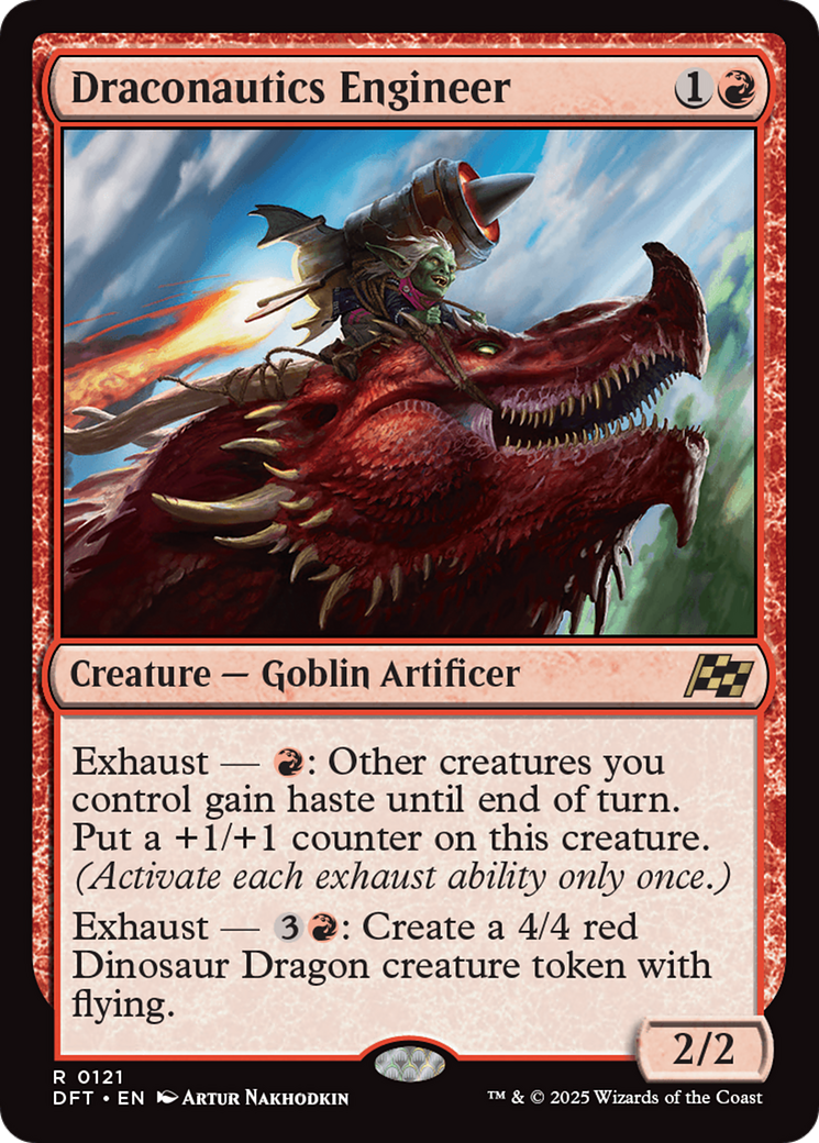 Draconautics Engineer (DFT-121) [Aetherdrift] Foil