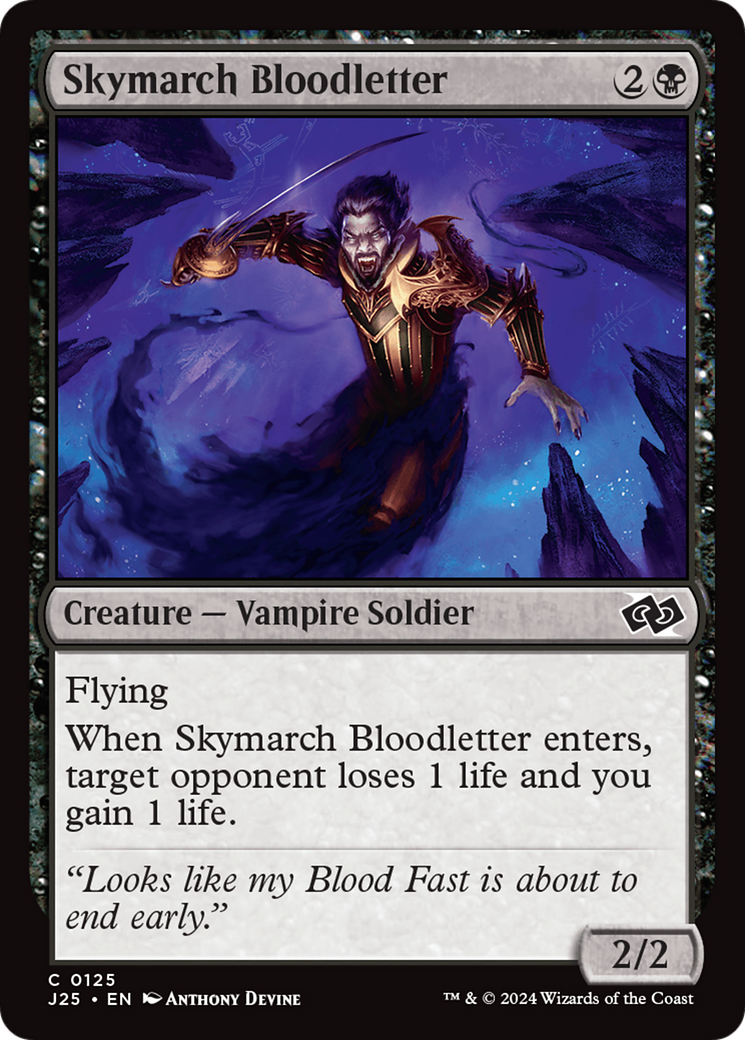 Skymarch Bloodletter (J25-125) [Foundations Jumpstart]