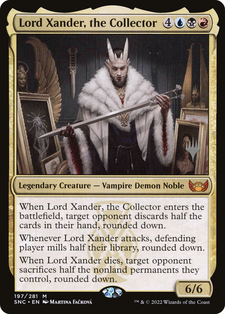 Lord Xander, the Collector (PPSNC-197) [Promo Pack: Streets of New Capenna Promos]