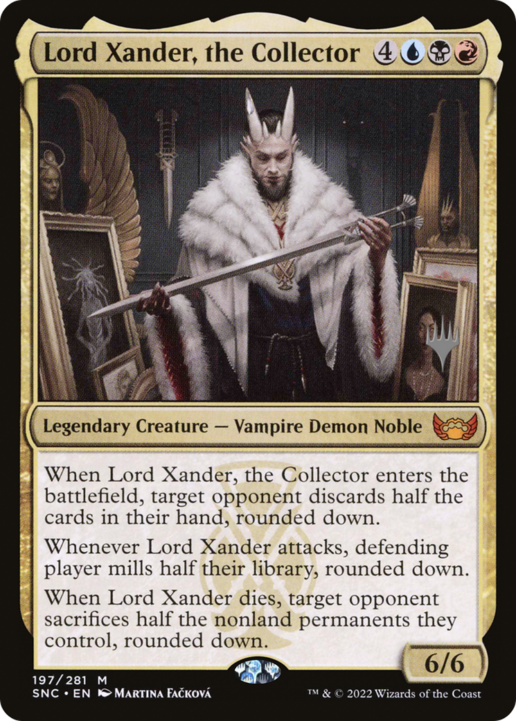 Lord Xander, the Collector (PPSNC-197P) [Streets of New Capenna Promos] Foil