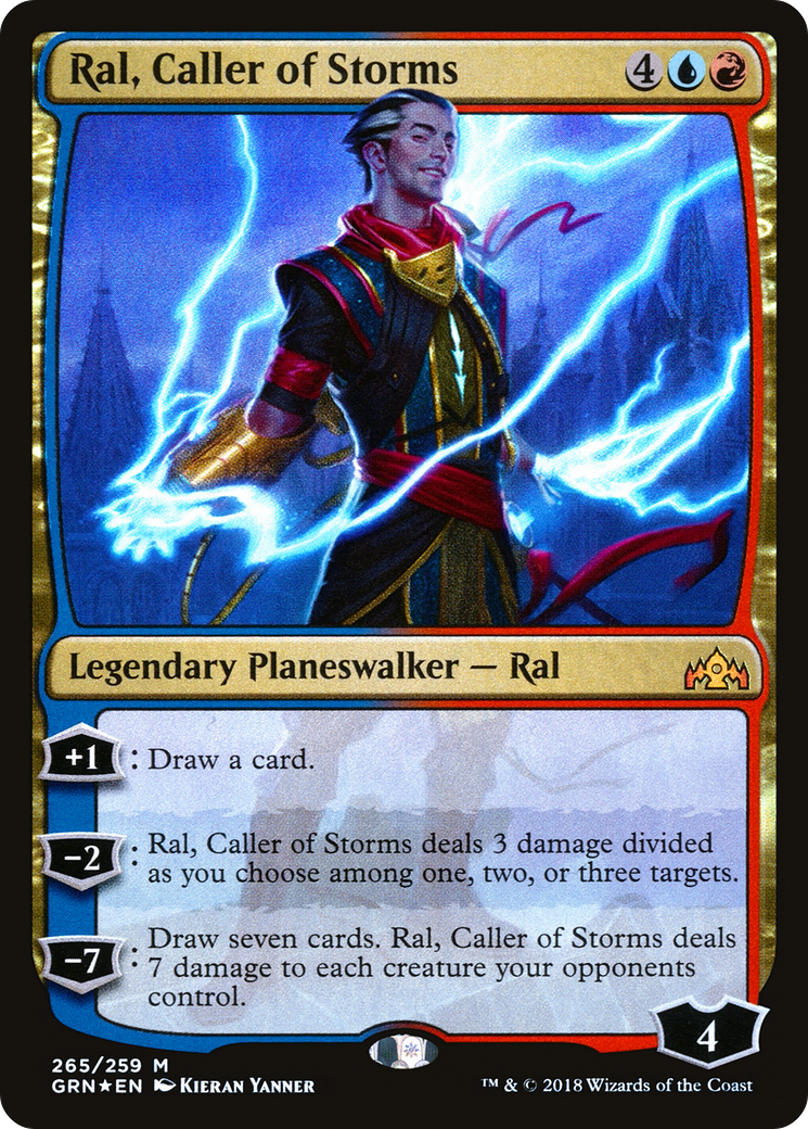 Ral, Caller of Storms (GRN-265) [Guilds of Ravnica] Foil