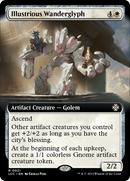 Illustrious Wanderglyph (LCC-021) [The Lost Caverns of Ixalan Commander]: (Extended Art) Foil