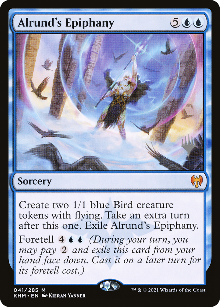Alrund's Epiphany (PPKHM-41P) [Promo Pack: Kaldheim Promos]