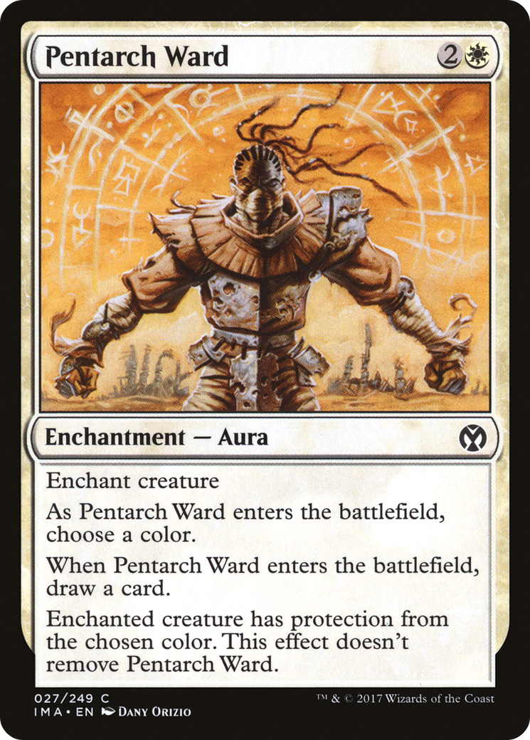 Pentarch Ward (IMA-027) [Iconic Masters] Foil