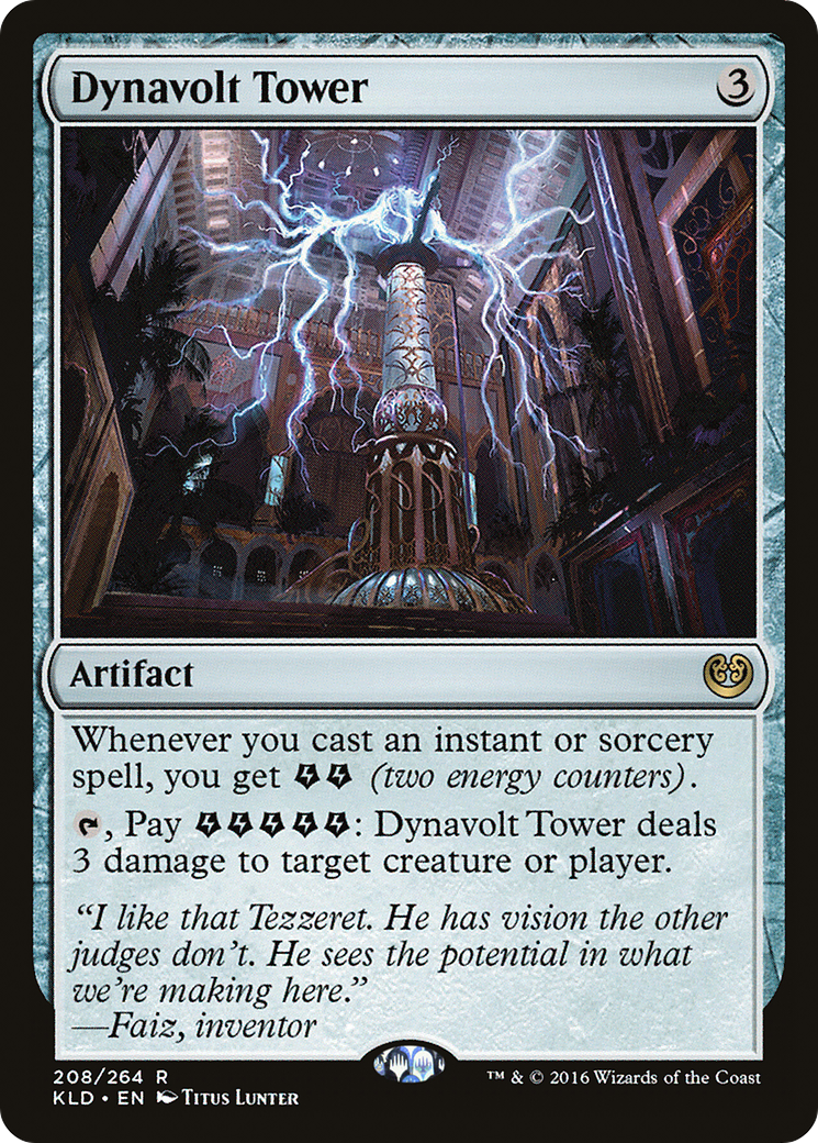 Dynavolt Tower (KLD-208) [Kaladesh] Foil