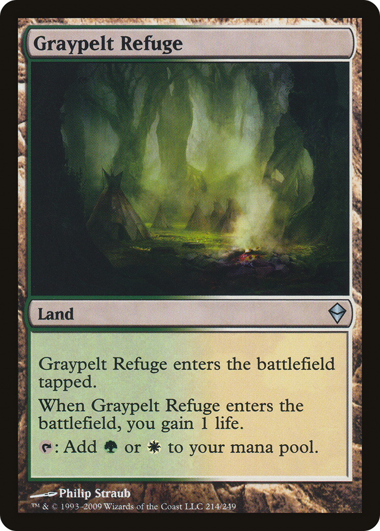 Graypelt Refuge (ZEN-214) [Zendikar] Foil