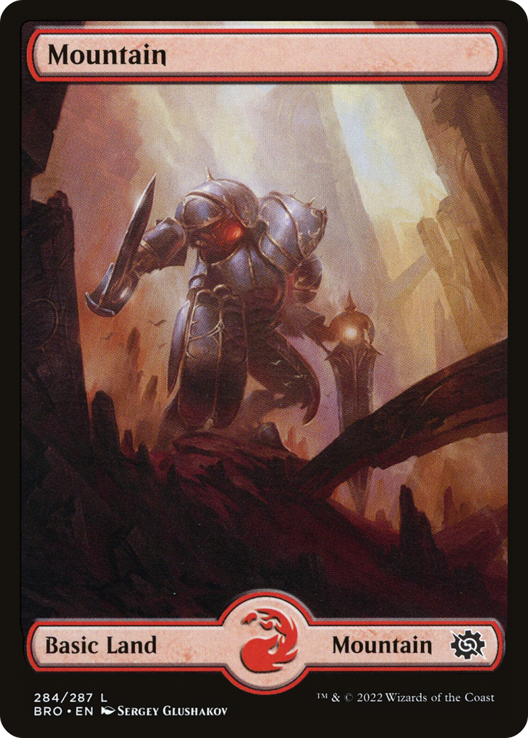 Mountain (284) - Full Art (BRO-284) [The Brothers' War]