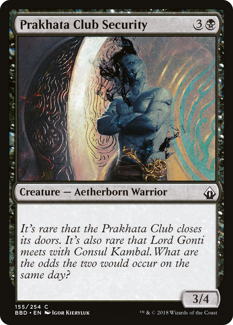 Prakhata Club Security (BBD-155) [Battlebond]