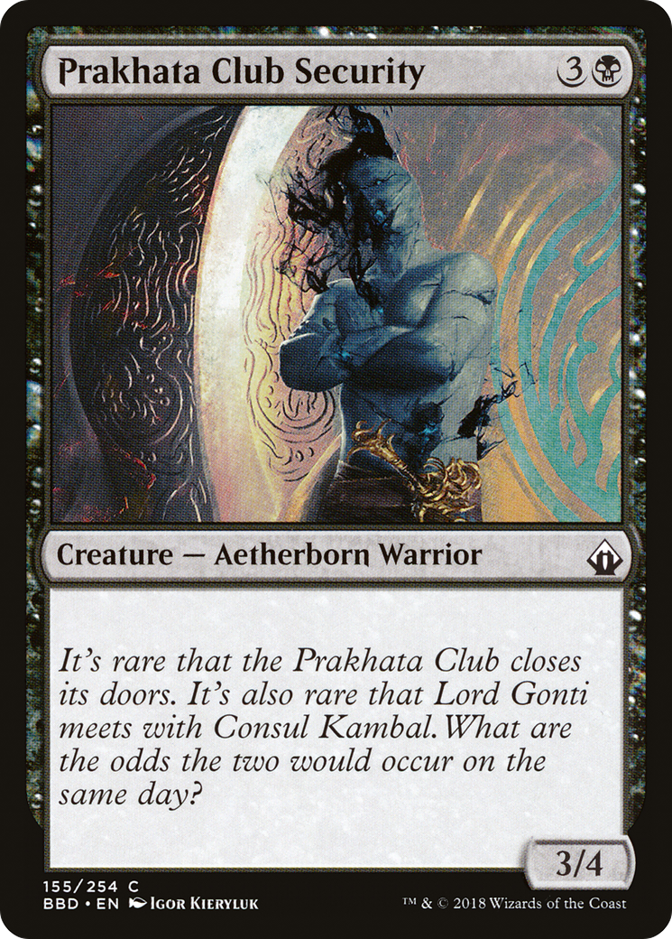 Prakhata Club Security (BBD-155) [Battlebond]