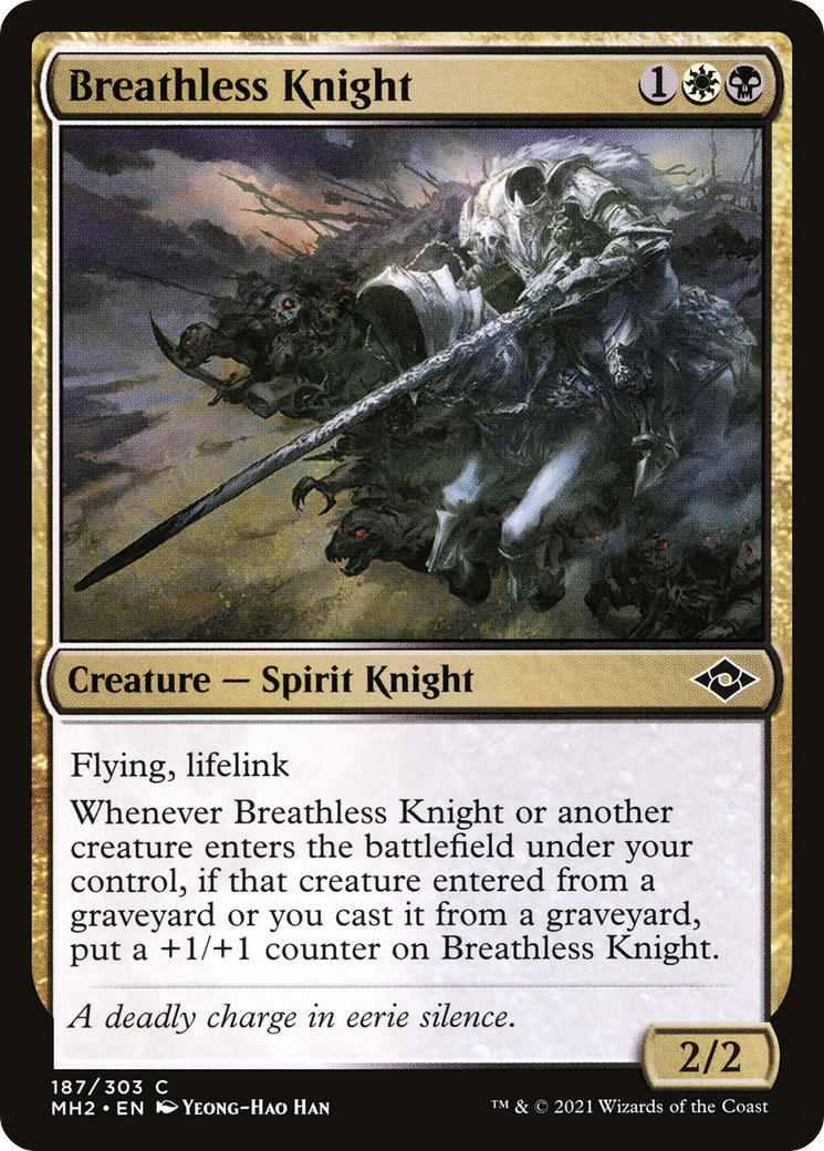 Breathless Knight (MH2-187) [Modern Horizons 2]