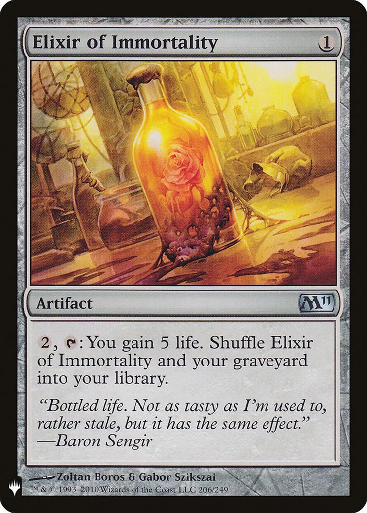 Elixir of Immortality (LIST-M11-206) [The List]