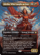 Alesha, Who Laughs at Fate (FDN-343) [Foundations] (Borderless) Foil