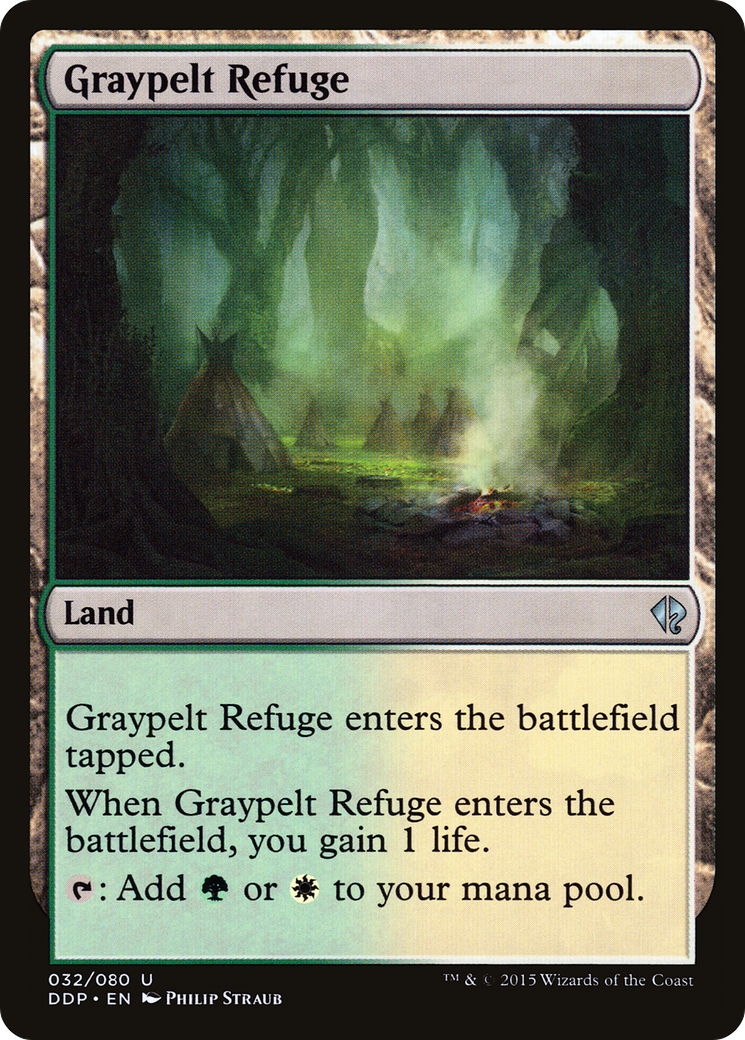 Graypelt Refuge (DDP-032) [Duel Decks: Zendikar vs. Eldrazi]