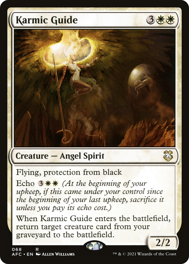 Karmic Guide (AFC-068) [Forgotten Realms Commander]