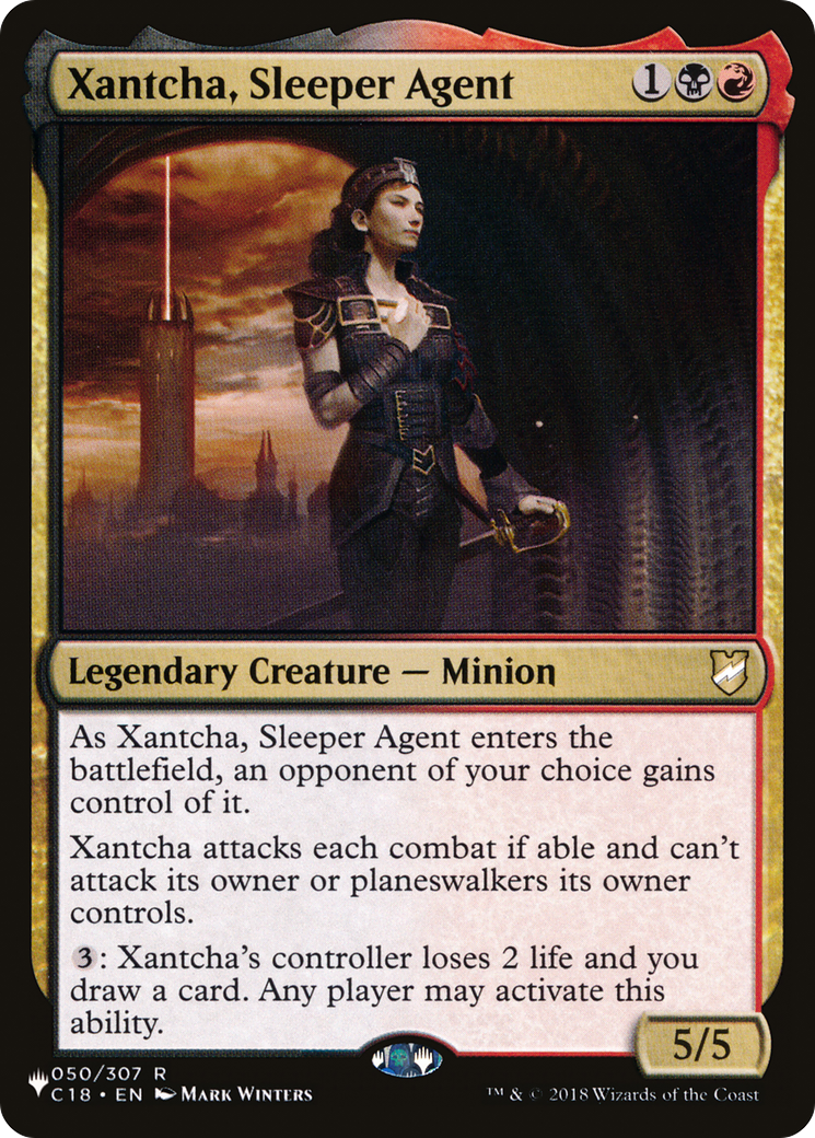 Xantcha, Sleeper Agent (LIST-C18-50) [The List]