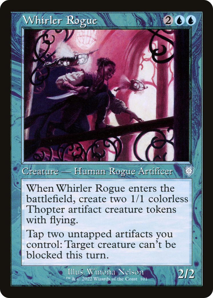 Whirler Rogue (Retro Frame) (BRC-101) [The Brothers' War Commander]