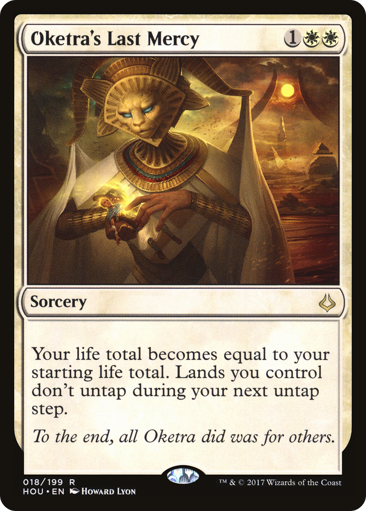 Oketra's Last Mercy (HOU-018) [Hour of Devastation]
