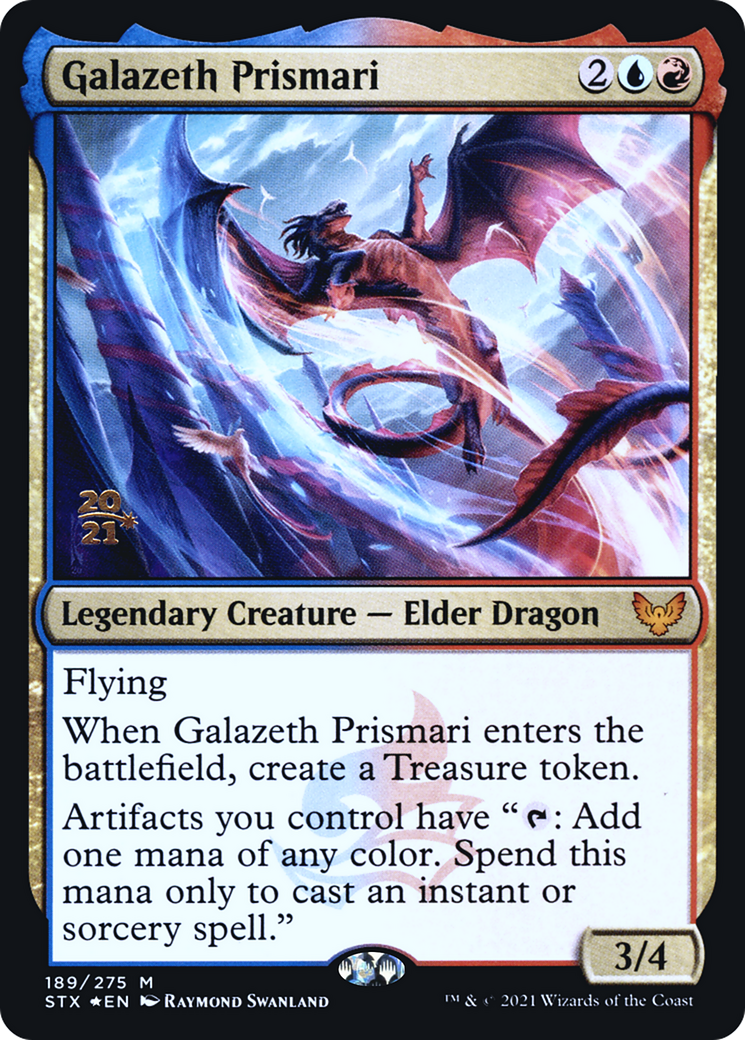 Galazeth Prismari (PRE-189S) [Strixhaven: School of Mages Promos] Foil