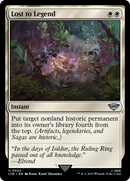 Lost to Legend (LTR-022) [The Lord of the Rings: Tales of Middle-earth] Foil