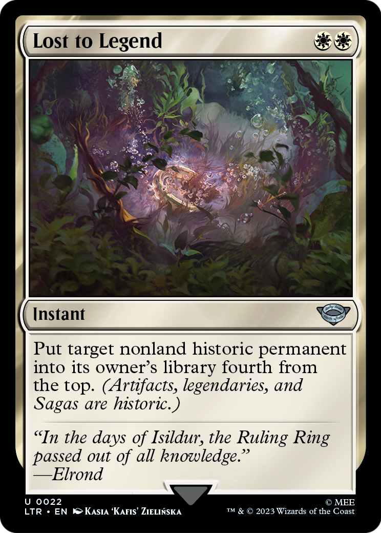 Lost to Legend (LTR-022) [The Lord of the Rings: Tales of Middle-earth]