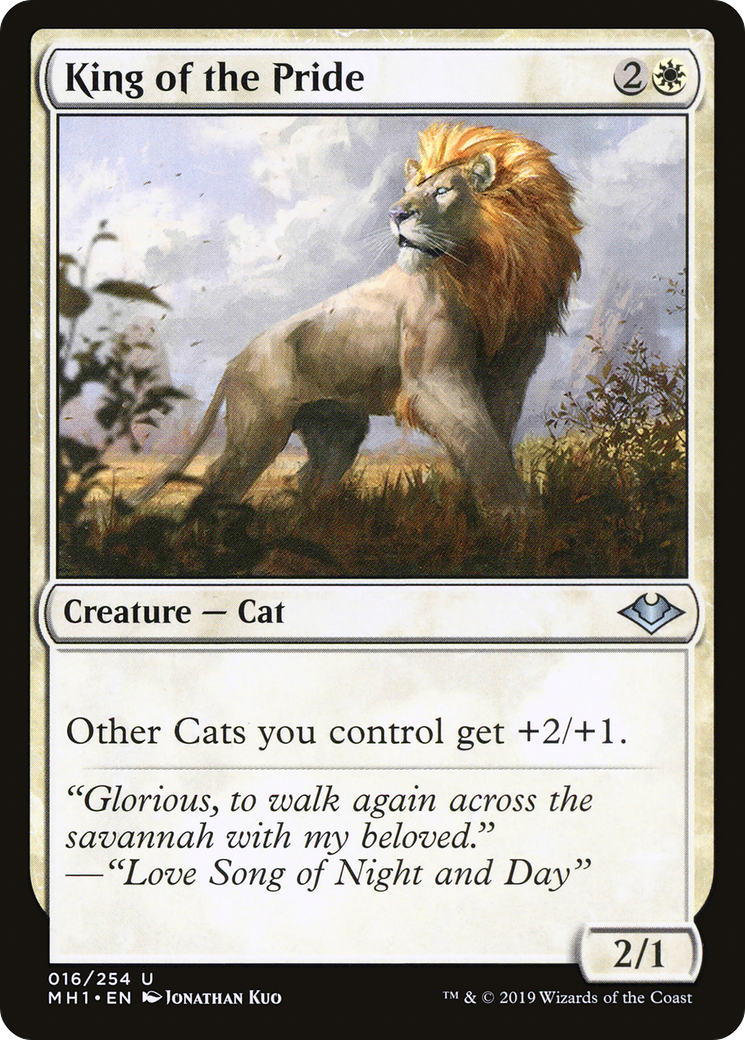King of the Pride (MH1-016) [Modern Horizons]