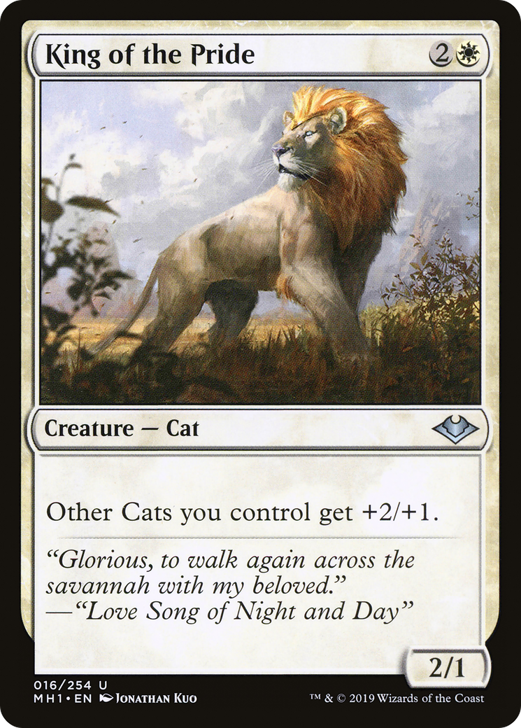 King of the Pride (MH1-016) [Modern Horizons]