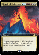 Inspired Ultimatum (IKO-337) [Ikoria: Lair of Behemoths]: (Extended Art) Foil