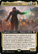 Mishra, Eminent One (Extended Art) (BRC-048) [The Brothers' War Commander]