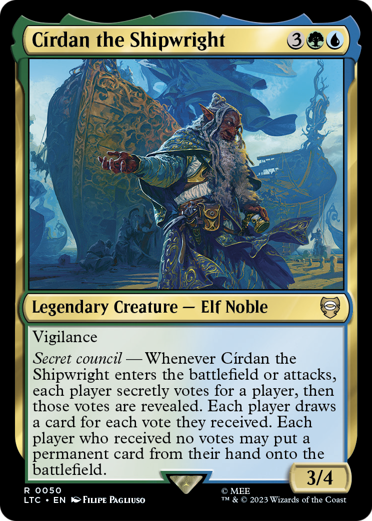 Cirdan the Shipwright (LTC-050) [Tales of Middle-earth Commander]