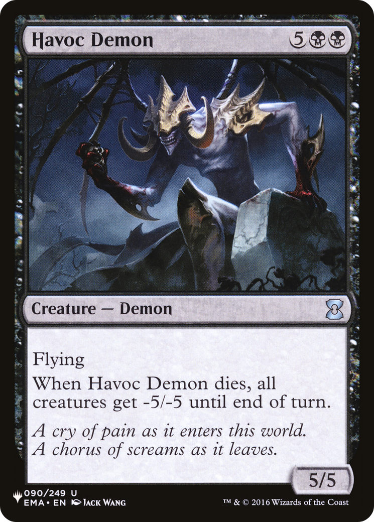 Havoc Demon (LIST-EMA-90) [The List]