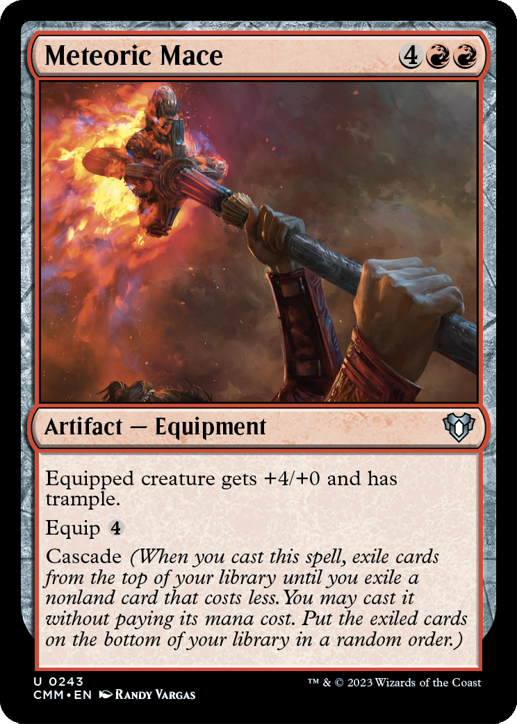 Meteoric Mace (CMM-243) [Commander Masters]