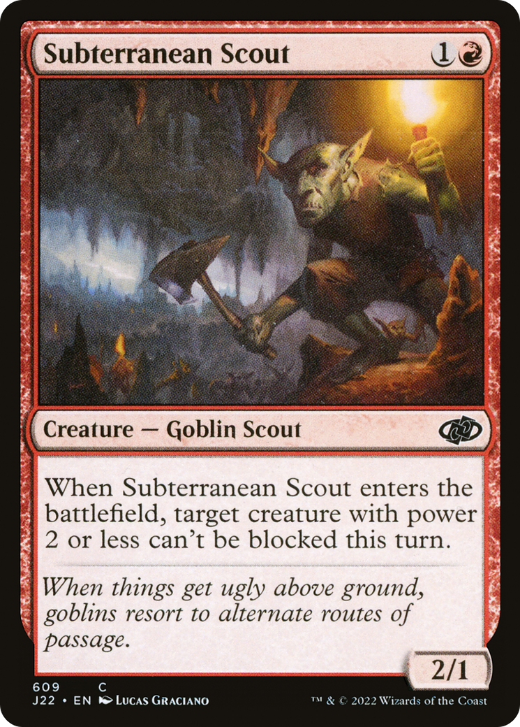 Subterranean Scout (J22-609) [Jumpstart 2022]