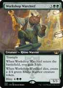 Workshop Warchief (Extended Art) (SNC-432) [Streets of New Capenna]