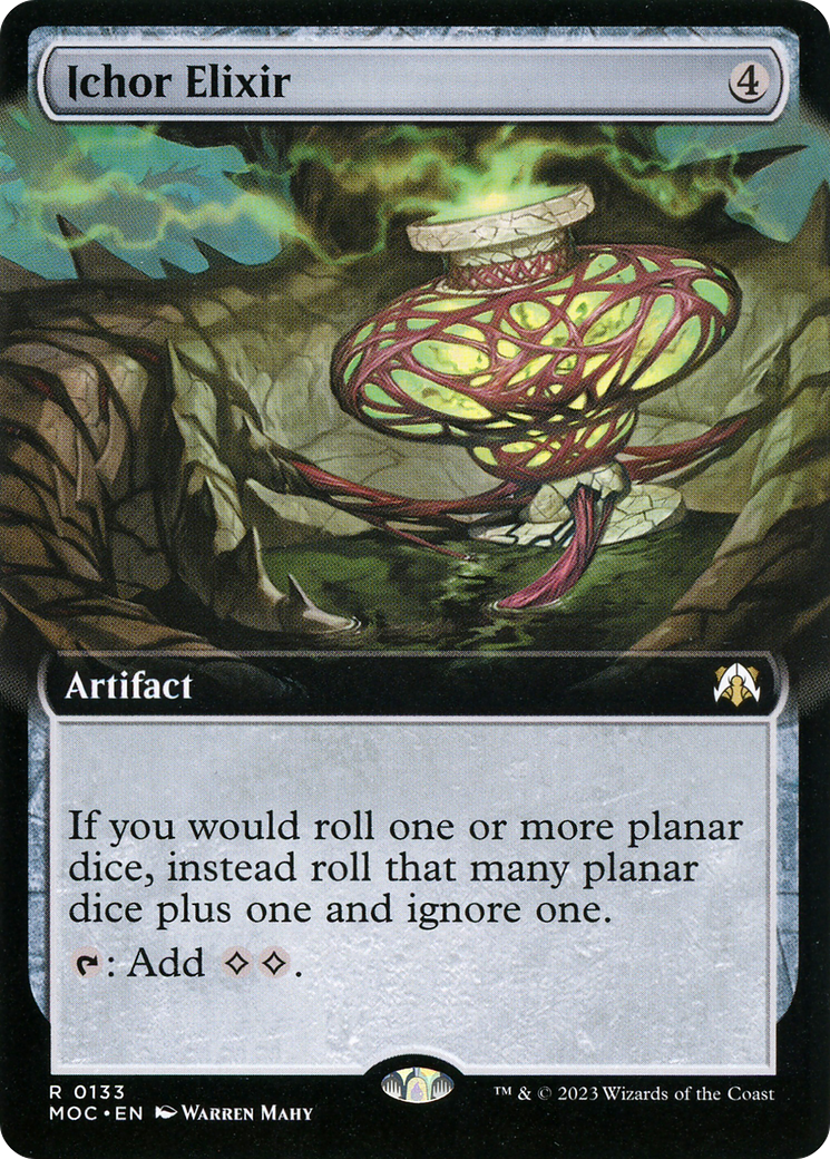 Ichor Elixir (MOC-133) [March of the Machine Commander]: (Extended Art) Foil