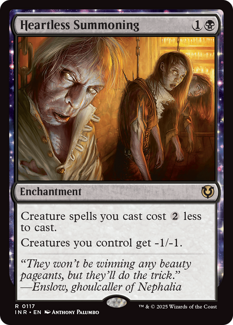 Heartless Summoning (INR-117) [Innistrad Remastered]: (enchantment) Foil