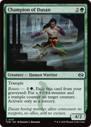 Champion of Dusan (TDM-137) [Tarkir: Dragonstorm] Foil