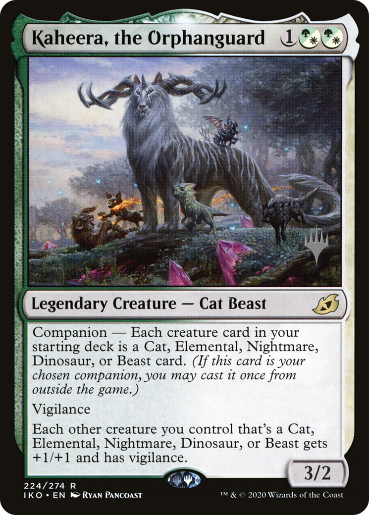 Kaheera, the Orphanguard (PPIKO-224P) [Promo Pack: Ikoria: Lair of Behemoths Promos]
