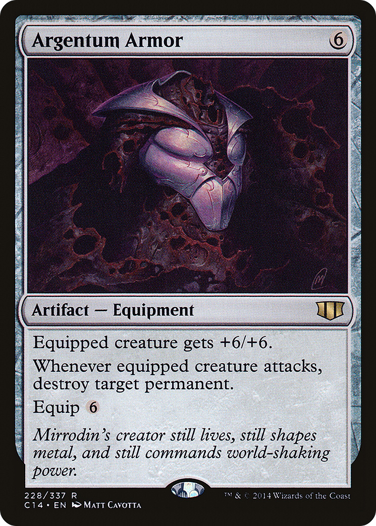 Argentum Armor (C14-228) [Commander 2014]