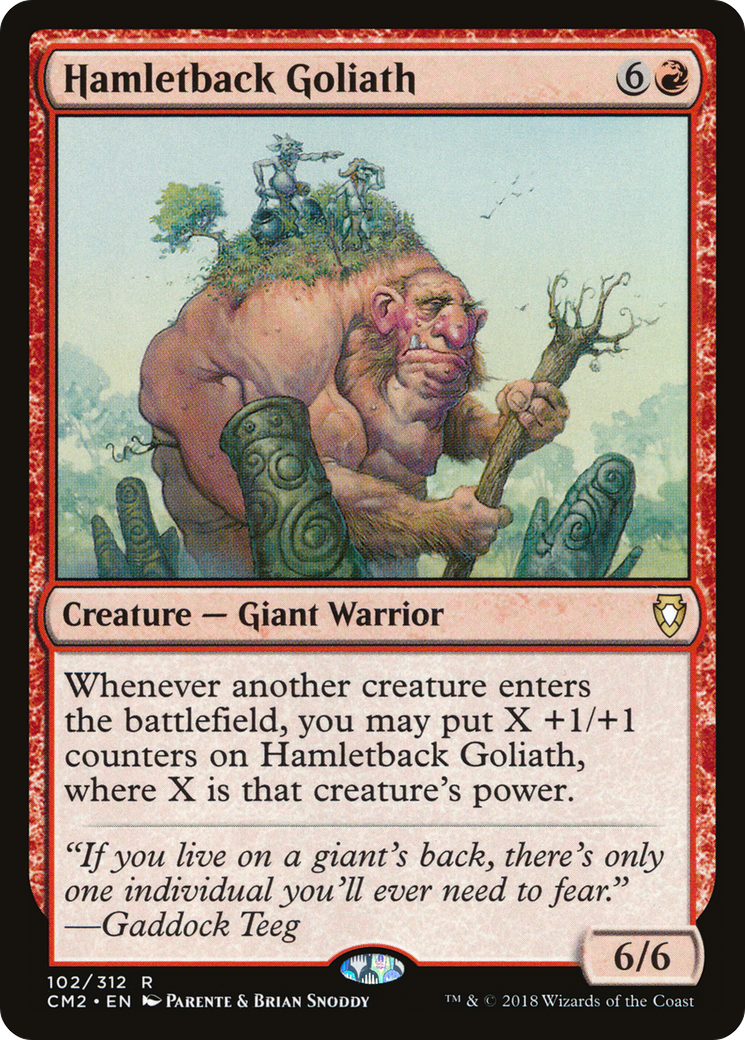 Hamletback Goliath (CM2-102) [Commander Anthology Volume II]